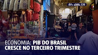 PIB do Brasil cresce no terceiro trimestre [upl. by Vokaay514]