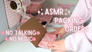 Lets Pack Orders ✨ASMR ✨ Edition  Small Business ASMR Order Packing Packing Orders ASMR [upl. by Lucilia]