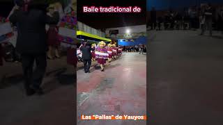 Las pallas de Yauyos danza [upl. by Silliw]