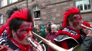 Impressionen vom 2017 Zähringer Narrentreffen in Villingen Teil 1 [upl. by Azyl]