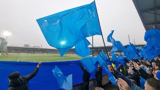 Tavernier Scores A Screamer Livingston 03 Rangers  Rangers Fans Atmosphere [upl. by Ahsiliw551]