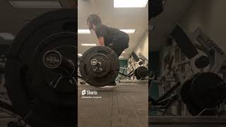 PAUSED CONVENTIONAL DEADLIFT 270LBSx2 [upl. by Jackquelin]