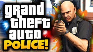 GTA 5 Police Mod  GTA 5 Mods Funny Moments [upl. by Yerag21]