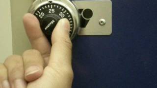 Master Lock How to Open a Combination Padlock  Training Video [upl. by Ayitahs]