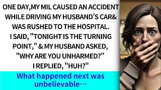 One day my MIL caused an accident while driving my husband’s caramp was rushed to the hospital [upl. by Kabab]