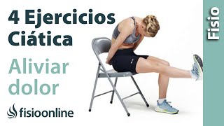 4️⃣EJERCICIOS para QUITAR el dolor del NERVIO CIÁTICO💥 [upl. by Carry]