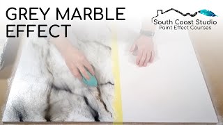 Marble Effect Painting Technique [upl. by Fregger]