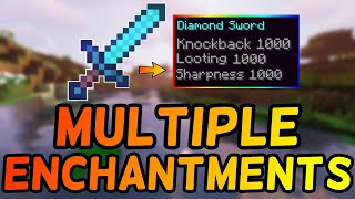 How To Get Multiple High Level Enchantments on ONE Item in Minecraft 2020 [upl. by Demahum940]