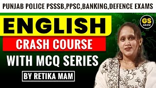 English Crash Course Master the Basics with MCQs Part44 englishgrammar bankingexams ssc [upl. by Alvarez463]