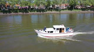 Drone beelden boot van mijn ouders Limosa [upl. by Betta]