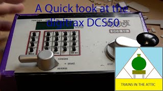 A Quick look at the digitrax DCS50 [upl. by Roer]