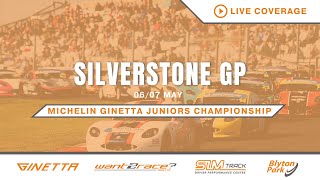 2023 Michelin Ginetta Junior championship – Round 6 – Live from Silverstone [upl. by Rebliw]