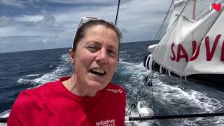 Bravo Clarisse Cremer pour ton 1er Vendée Globe [upl. by Eniamor]