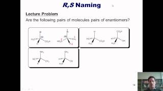 Free OChem Lectures for MCAT PCAT and GRE prep Video 3 stereochemistrymov [upl. by Eseyt713]