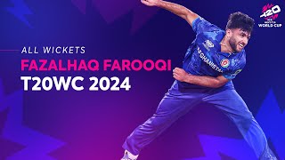 Every Fazalhaq Farooqi wicket at T20 World Cup 2024 [upl. by Horton]