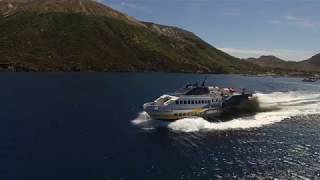 Liberty Lines boat Vulcano Italy [upl. by Hras]