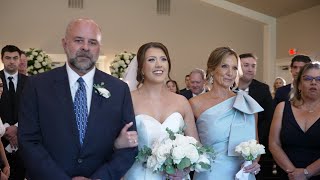 Caroline  Aarons Wedding Ceremony at Milestone Mansion [upl. by Ahsirat]