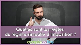 Le régime réel simplifié dimposition [upl. by Barthol]