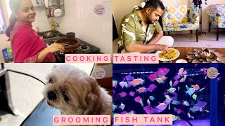 A Day Vlog 😍😎familyvlog pregnancy shanawaz devopetgrooming cookingathome familyfun [upl. by Rednaxela959]