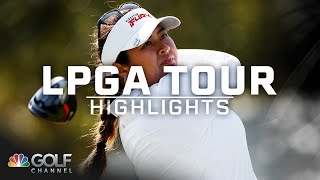 LPGA Tour Highlights 2023 The Annika Final Round  Golf Channel [upl. by Dnalon]