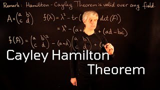 Lecture 46 Cayley Hamilton Theorem [upl. by Airamanna]