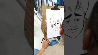 Caricature Artist caricature artist shorts [upl. by Kostman]