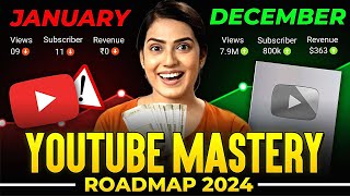 If Started a YouTube Channel in 2024 Follow this Complete YT Roadmap Full Guide [upl. by Flessel]