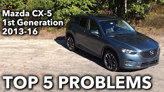 Top 5 Problems Mazda CX5 SUV 1st Generation 201316 [upl. by Isiahi360]