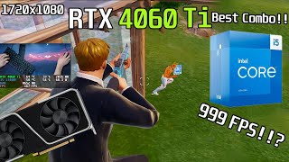 🚀 RTX 4060 Ti  i5 13400F 🚀 1720x1080 · LOW Meshes · FORTNITE Competitive Settings [upl. by Enra]