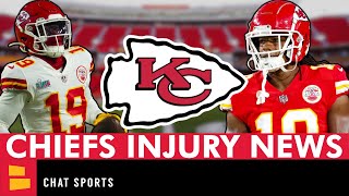 LATEST Chiefs Injury News On Kadarius Toney amp Isiah Pacheco Before Week 16 Matchup vs The Raiders [upl. by Elmajian798]