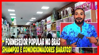 SHAMPOO E CONDICIONADORES BARATOS NO BRÁS COMPRE DIRETO DO FABRICANTE [upl. by Layap339]