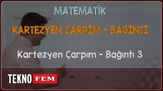 YGSLYS MATEMATİK  Kartezyen Çarpım  Bağıntı 3 [upl. by Avaria]