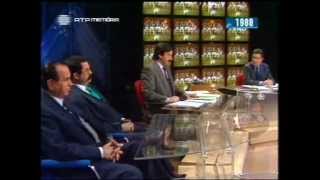 Benfica 20 Sporting  PréJogo e entrevista aos Presidentes  198889  Domingo Desportivo RTP [upl. by Wiener]