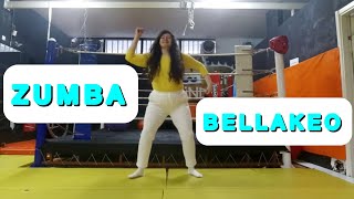 BELLAKEO  ANITTA amp PESO PLUMA  Zumba Dance Choreography for Beginners  Ceren Turgut [upl. by Lissa]