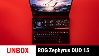 Unbox ASUS ROG Zephyrus Duo 15 with INTEL Core i710875H Processor [upl. by Eittap396]