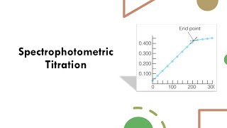 Spectrophotometric titration [upl. by Marsiella384]