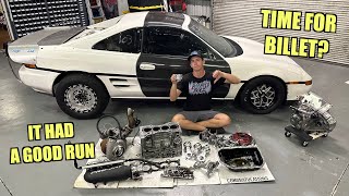 Tearing Down The Mr2s Destroyed Engine [upl. by Yand]