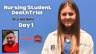 LIVE Laken Riley Murder Trial — GA v Jose Ibarra — DAY 1 [upl. by Anaila9]