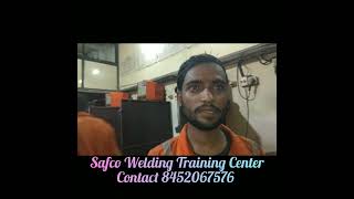 Sajid Ali 51 days at Safco Practicing 5 G position pipe [upl. by Atinyl]