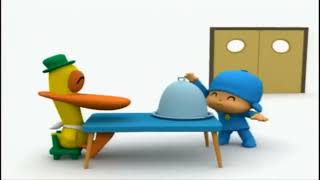 Pocoyo  Table For Fun with sitcom laugh track sound effects [upl. by Beller]