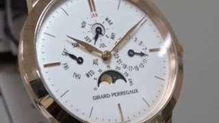 Girard Perregaux 1966 Perpetual Calender Ref No 9053552131BK6A [upl. by Zurn811]