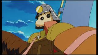 part19 crayon shinchan movie the storm called  the battle of warring states [upl. by Eoz526]