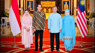 Pertemuan Presiden Jokowi dengan Raja Malaysia Yang diPertuan Agong Sultan Abdullah 8 Juni 2023 [upl. by Alverta]