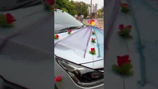 How to Decorate car Malwa775 shorts weddingcar carcarlover [upl. by Marguerita]