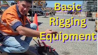 Basic rigging and slinging equipment [upl. by Hcone]