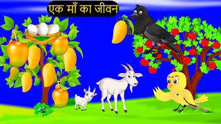 कार्टून  Tuni Chidiya Ka Ghar  Acchi Kauwa  Rano Chidiya wala cartoon  Hindi Kahani Chichu TV [upl. by Lindeberg]