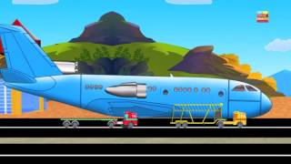 Cargo plane for kids  Toy street vehicle for children [upl. by Nwahsram]