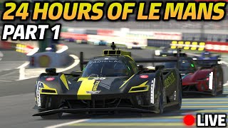 iRacing 24 Hours Of Le Mans  Global Endurance Series  Part 1 [upl. by Karlin382]