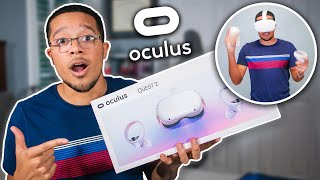 Oculus Quest 2 Unboxing Gameplay and Review  Best VR for Beginners [upl. by Akoyin315]