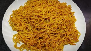 Maggi recipe without vegetable 😋 how to make dry Maggi  without vegetable Maggi  maggi recipe [upl. by Malek]